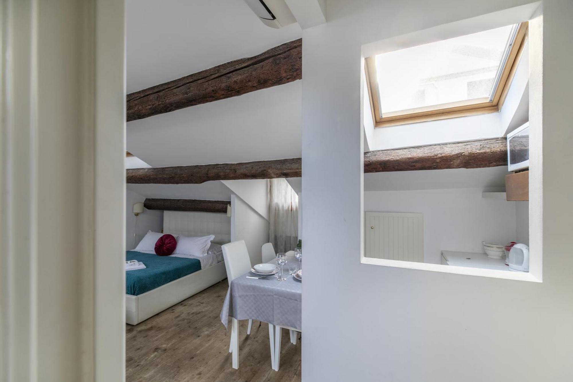 Nice Lovely Attic For 4 Person With Wifi - A/C Veneza Exterior foto