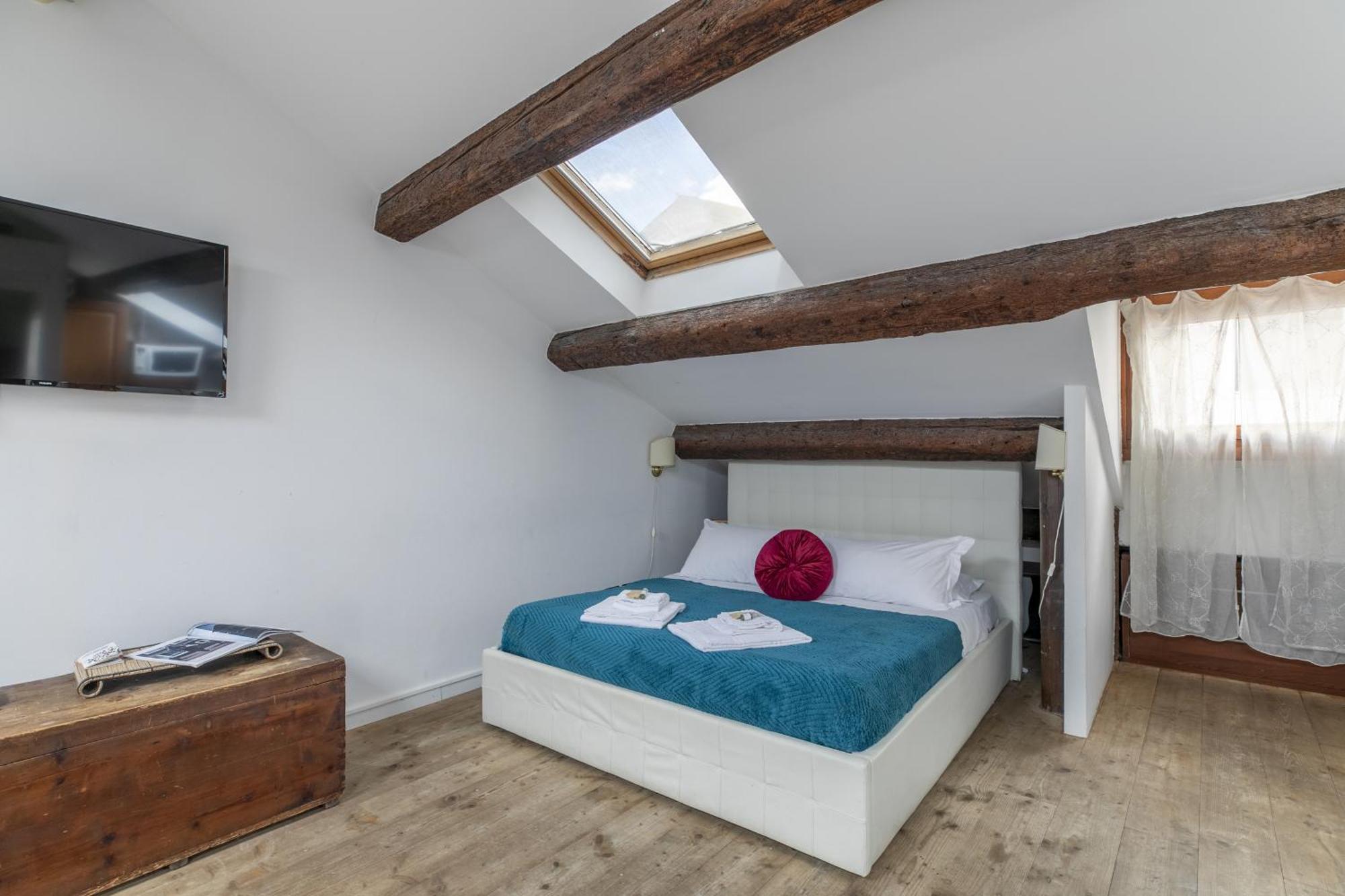 Nice Lovely Attic For 4 Person With Wifi - A/C Veneza Exterior foto