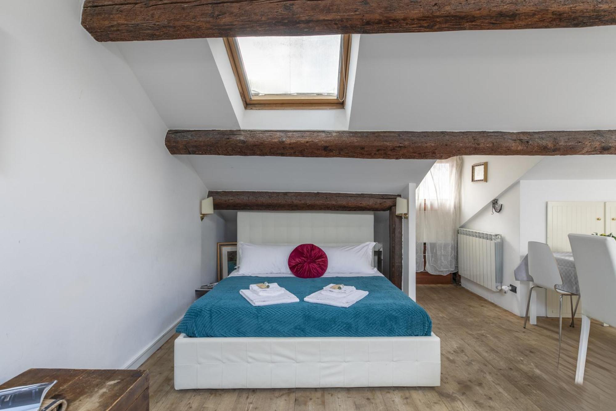 Nice Lovely Attic For 4 Person With Wifi - A/C Veneza Exterior foto